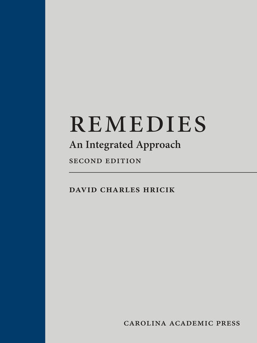 Titeldetails für Remedies nach David Charles Hricik - Warteliste